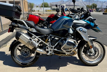 2014 BMW R 1200 GS motorcycle for rent near Marana, AZ