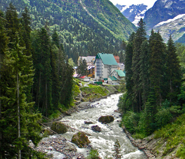 Кавказ за два дня: Домбай, гора Кольцо и города Минеральных Вод