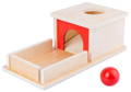 Montessori Object Permanence Box. 