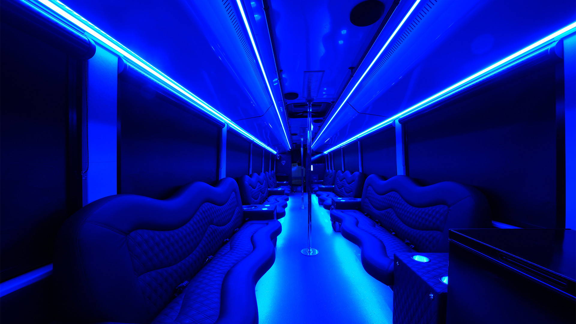 Havit Commercial 120LED RGB IP20 Chasing LED Strip interior in blue