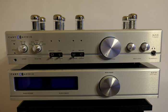 Cary Audio SLP-05 Preamplifier With Upgrades