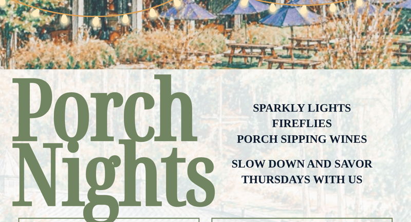 Porch Nights with Live Music feat. Sharif