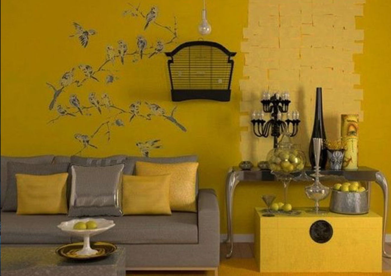 Yellow Monochromatic design