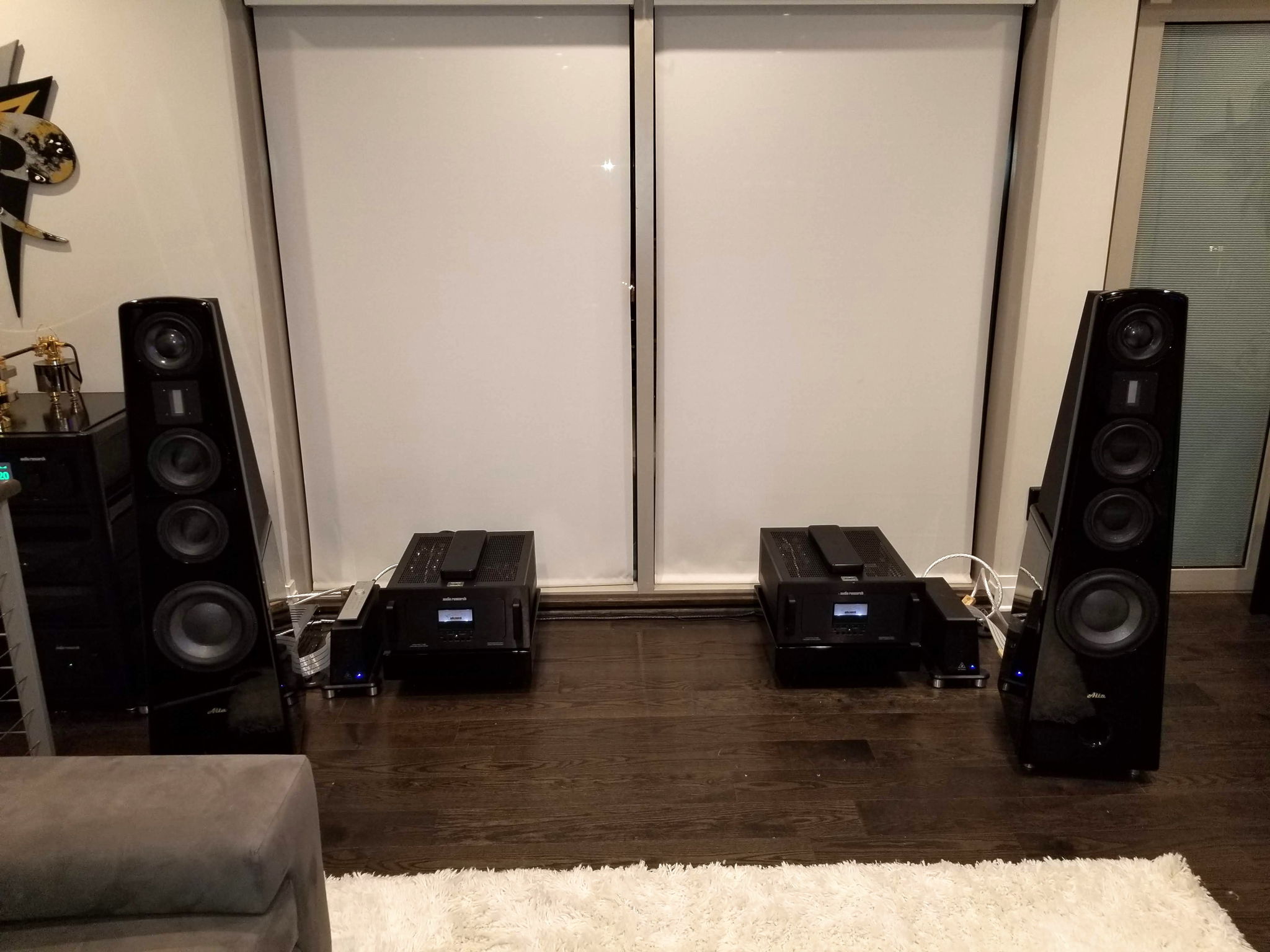 Old System with Alta Audio Hestia Titanium's  - Great Speakers