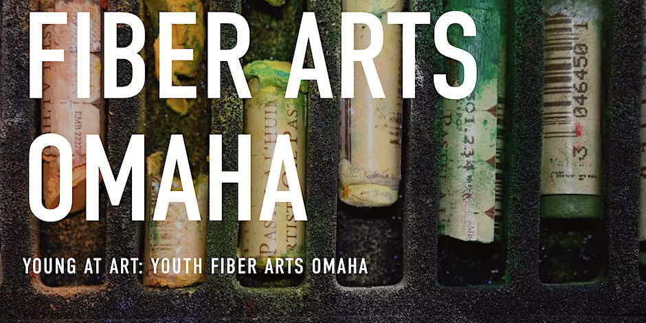 Young at Art: Youth Fiber Arts Omaha: Workshop 1 Momigami Paper Weaving promotional image