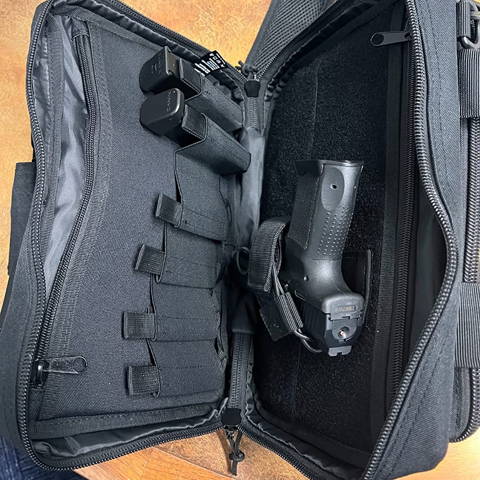 vertical shoulder holster, gun shoulder holster, tactical shoulder holster
