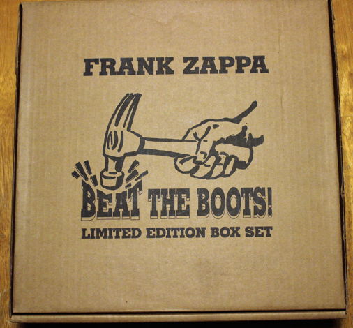 Frank Zappa  - Beat the Boots Mint unplayed 10 LP set