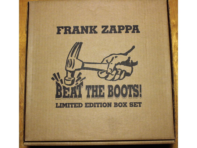 Frank Zappa  - Beat the Boots Mint unplayed 10 LP set