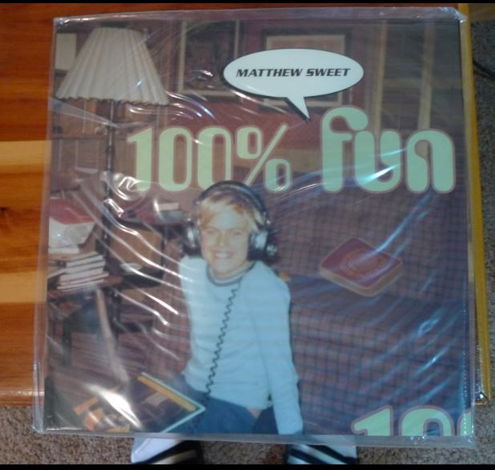 Matthew Sweet - 100% Fun Classic Records original reiss...