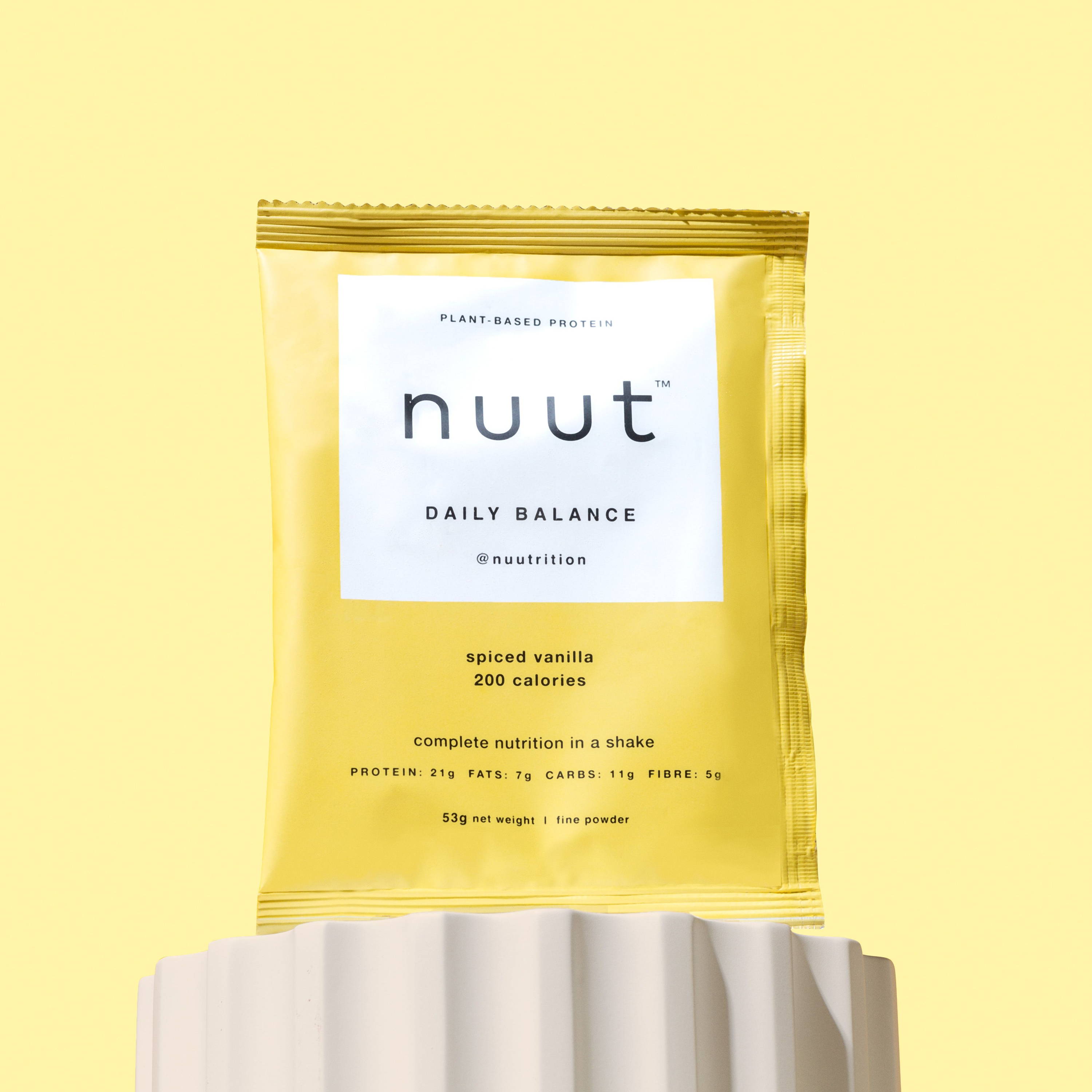 nuut nutrition plant based, meal replacements