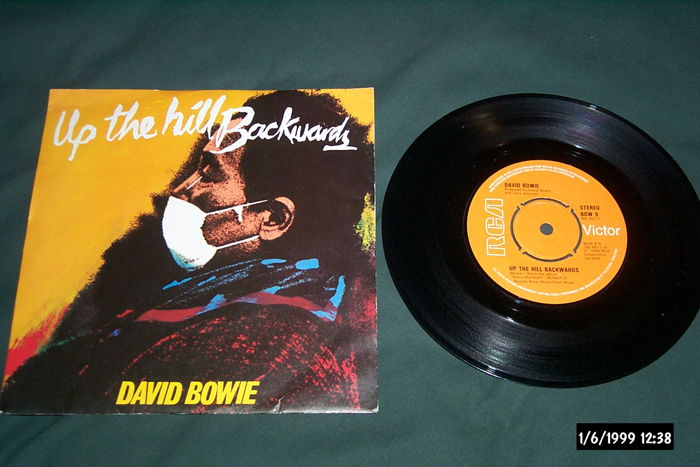 David Bowie - Up The Hill Backwards/Crystal Japan RCA  ...