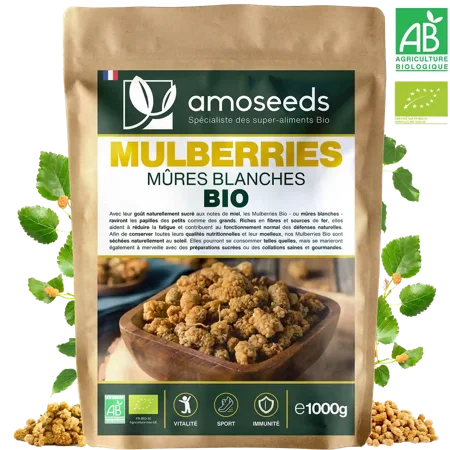 Mulberries (Mûres Blanches) Bio