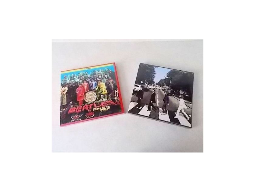 BEATLES  - SGT PEPPER ABBEY ROAD ROCK BAND CD BOX SETS