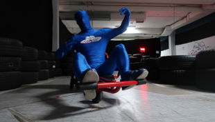 team duell rennen fahren