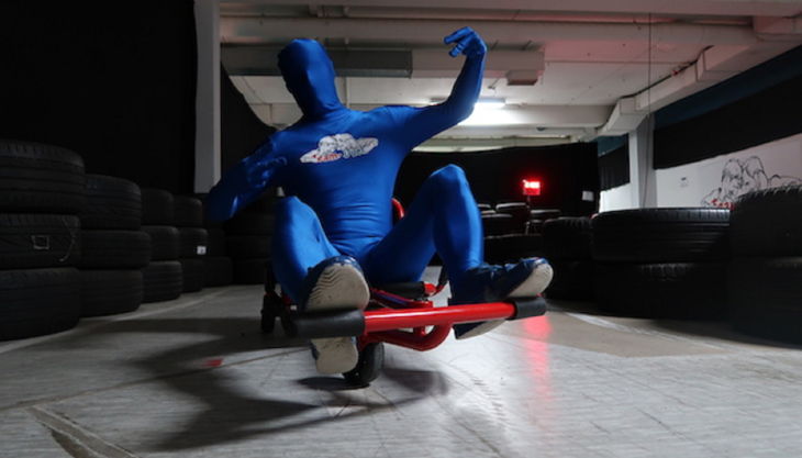 team duell rennen fahren