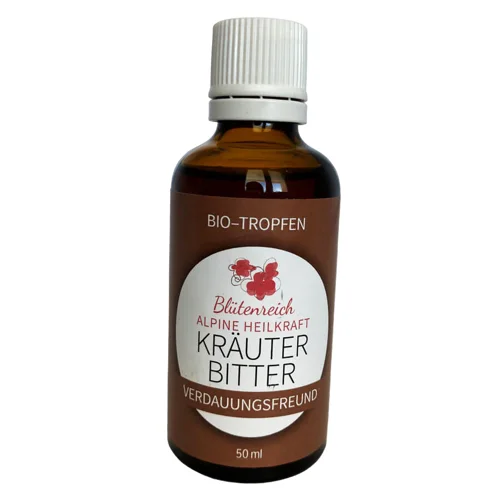 Kräuterbitter - Gouttes bio aux herbes amères - Digestion