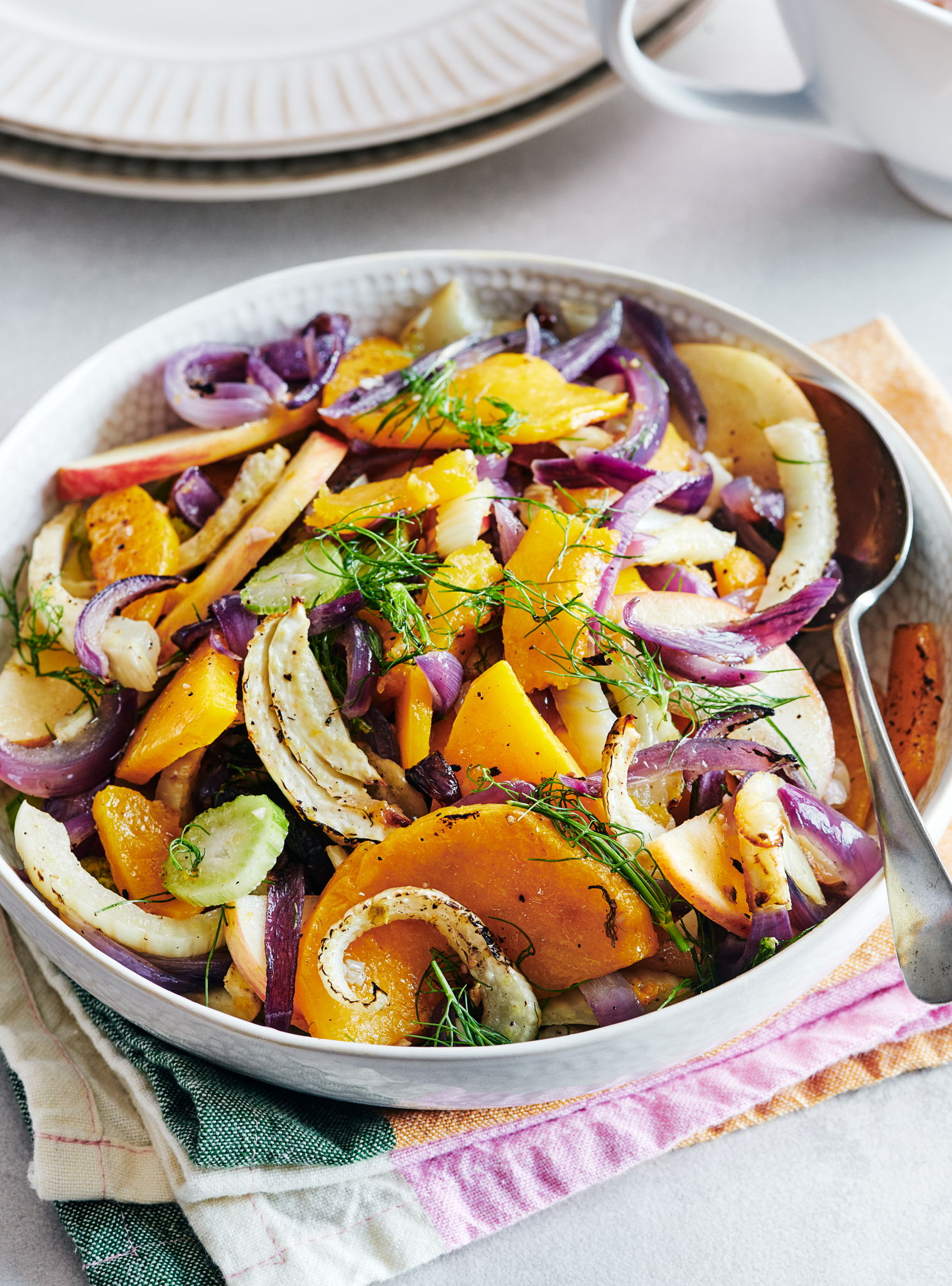 Roasted Autumn Vegetables with Apple | RICARDO