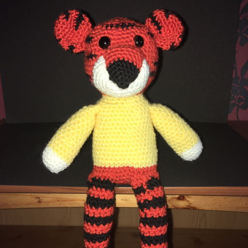 Terence the Tiger Amigurumi Crochet