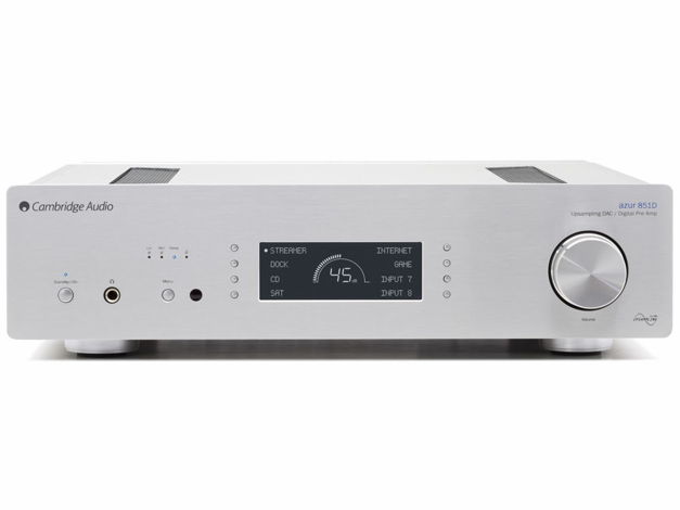 Cambridge 851D DAC/Preamp Available in black or silver