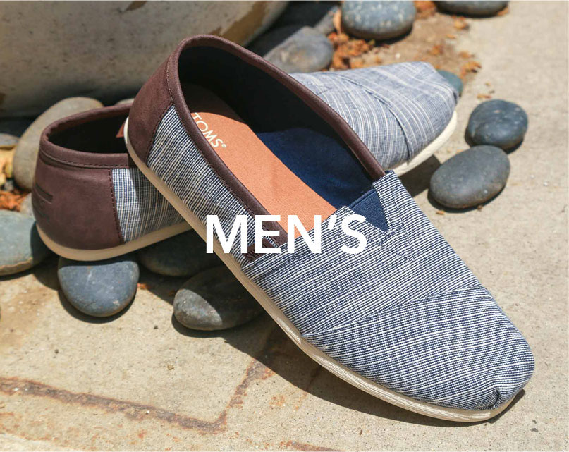 Men's Toms | Tiltedsole.com