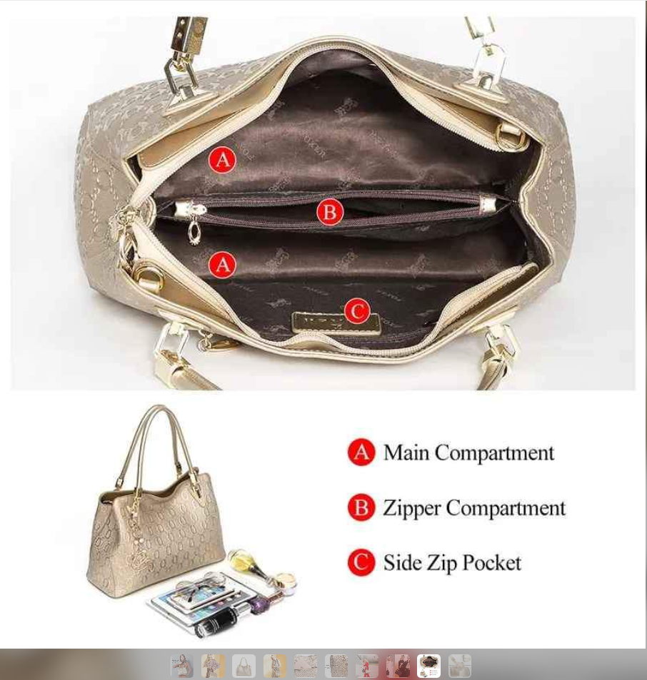 Women crossbody shoulder bag - Image 9