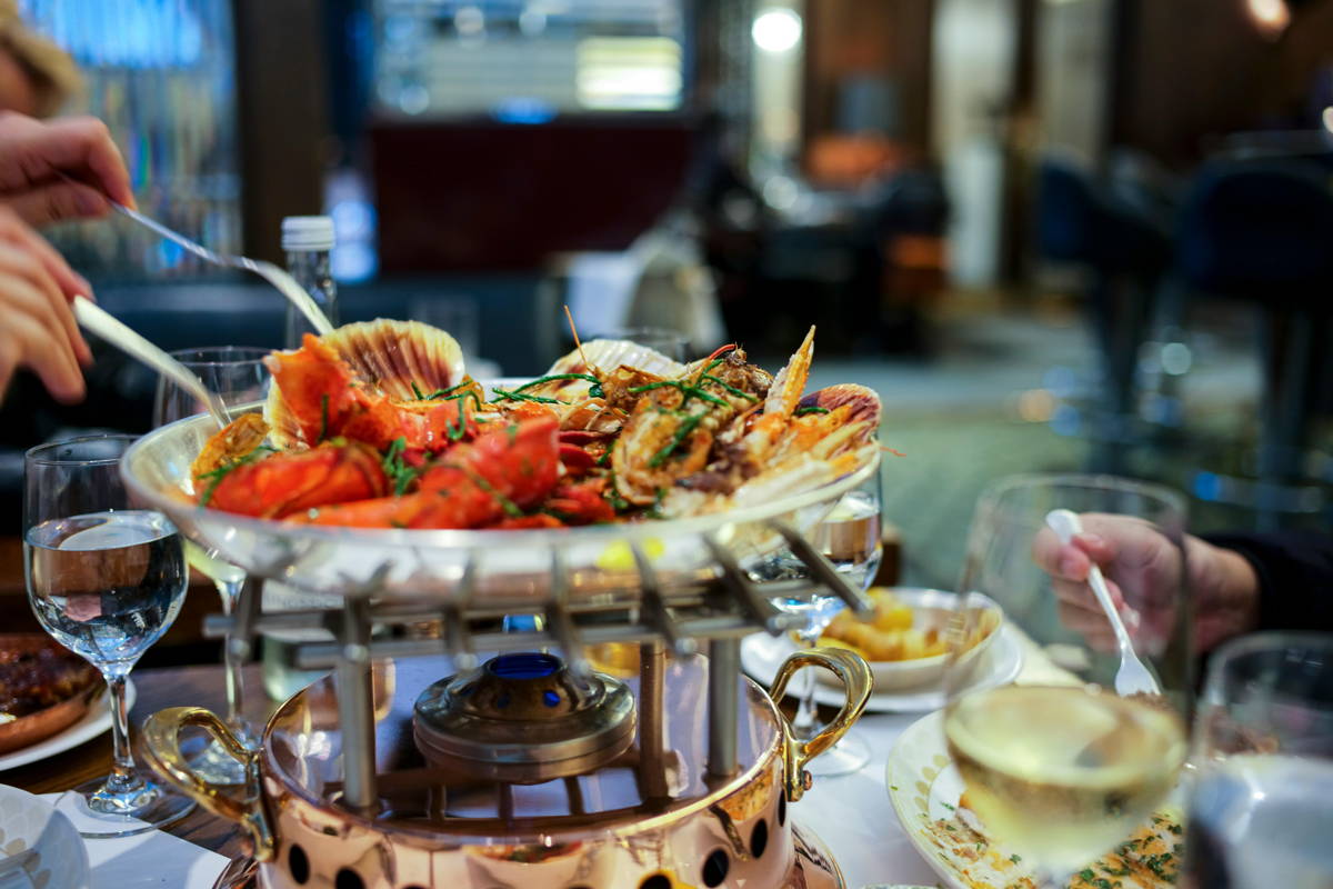 Plateau de fruits de mer et accord avec les vins valaisans