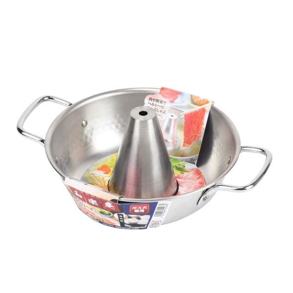 Stainless steel shabu-shabu pot 21 cm - Image 3