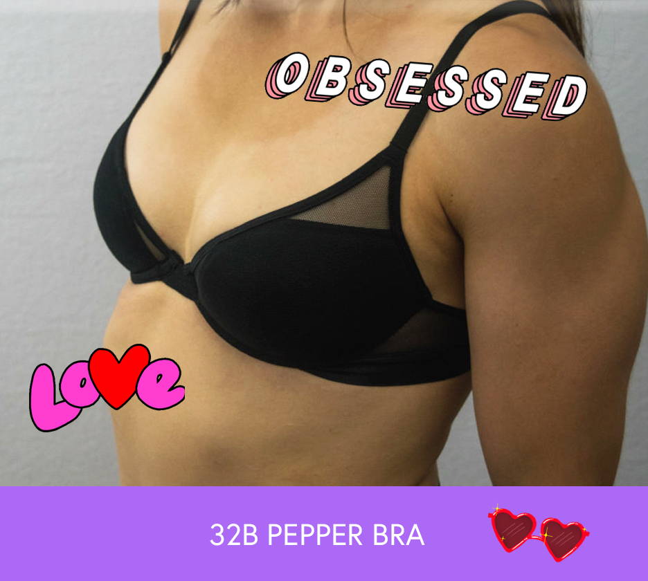 Pepper on X: FINALLY. It's time to try the bra reinvented for small boobs.  No more cup gaps, awkward padding or digging wires. Discover natural,  flattering lift and boob-hugging comfort. / X