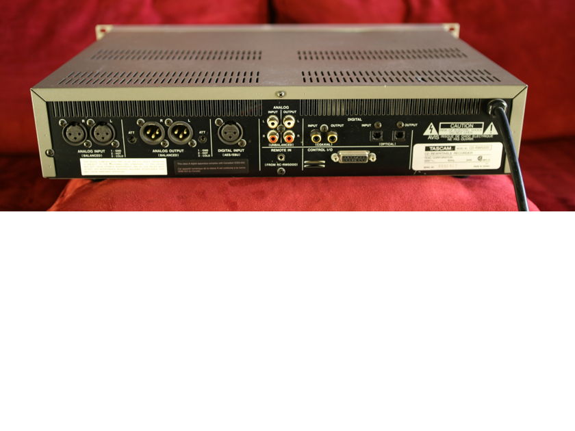 Tascam CD-RW5000 Professional CD Recorder ! For Sale | Audiogon