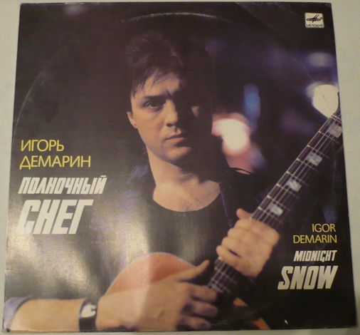 Igor Demarin. - Midnight Snow. 1988. Melodiya. Russia, ...