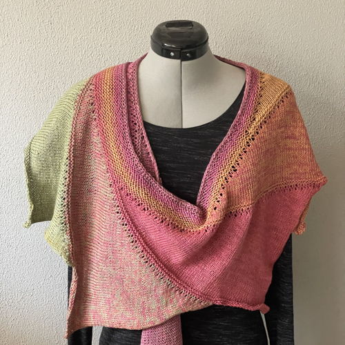 Knitted Autumn Point Scarf Mandy