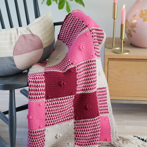 Graniet-Bloesem deken