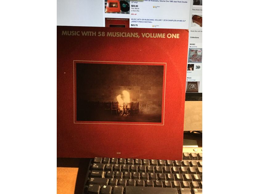 MUSIC WITH 58 MUSICIANS vol1 - ECM SAMPLIER 2 Record Set