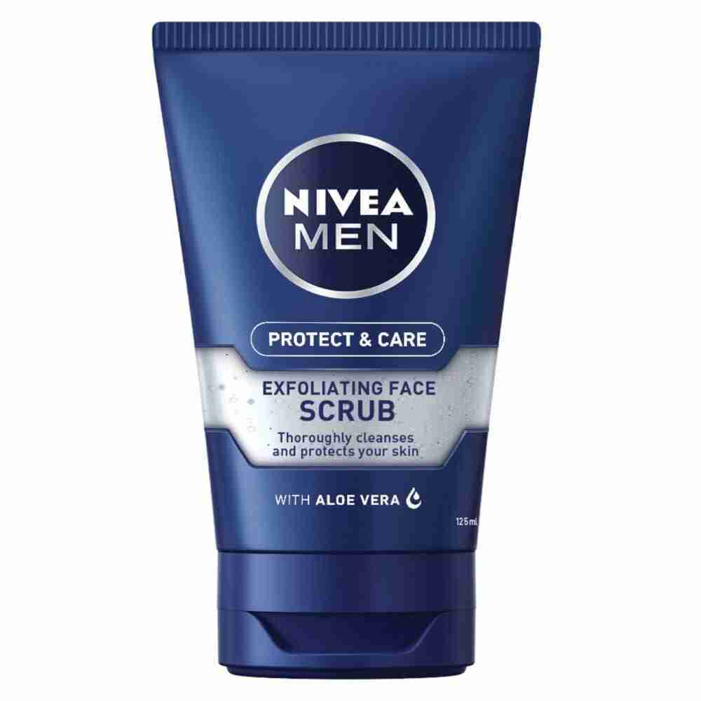 Nivea Men Protect & Care Exfoliating Face Scrub 125 Ml