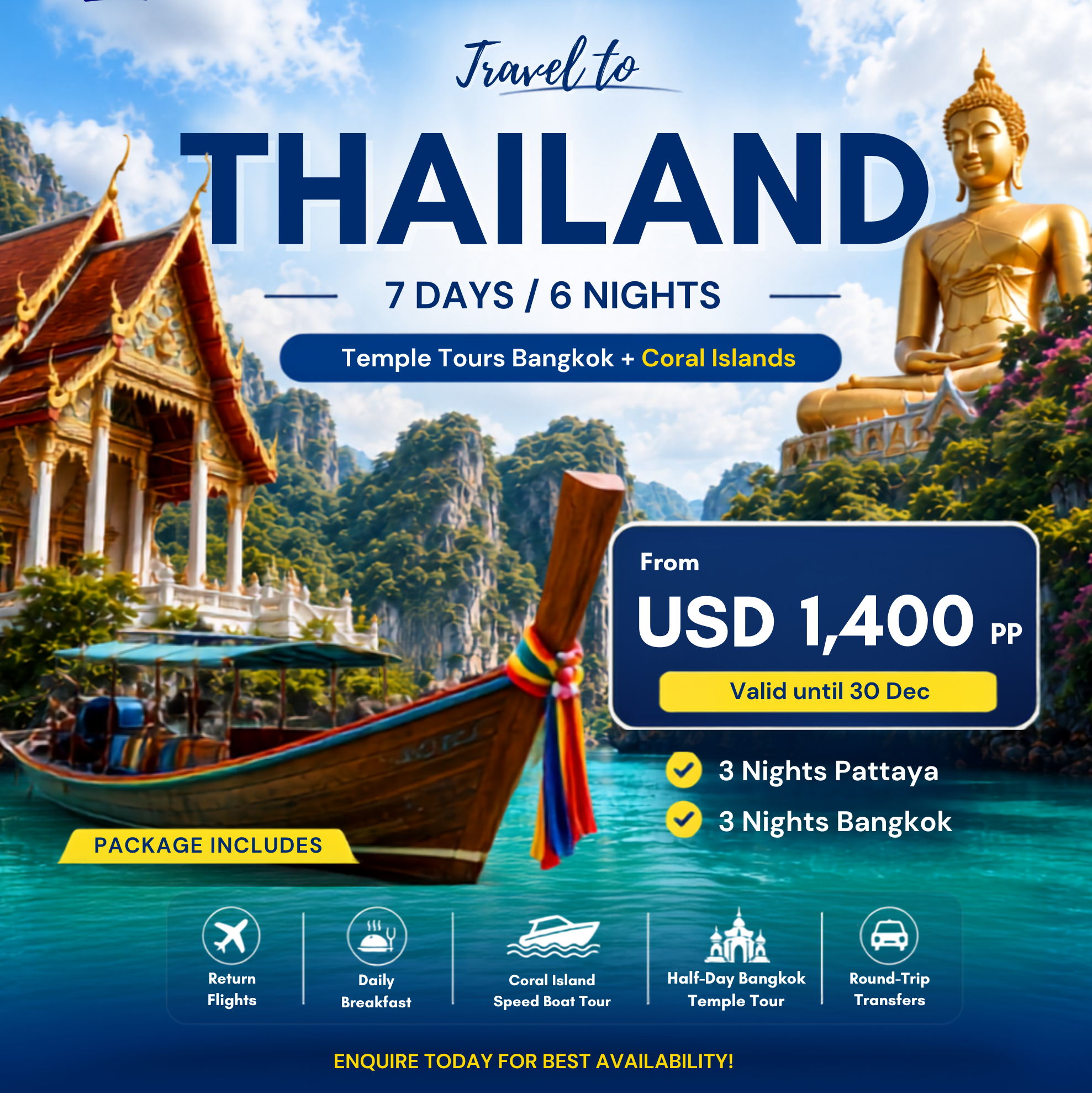 Thailand Holiday Package: Bangkok and Pattaya — What Kenyans Should Know Before Booking