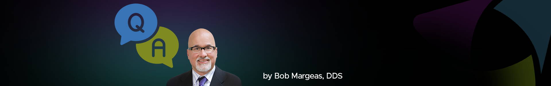 blog banner featuring Dr Bob Margeas and icon of Q&A