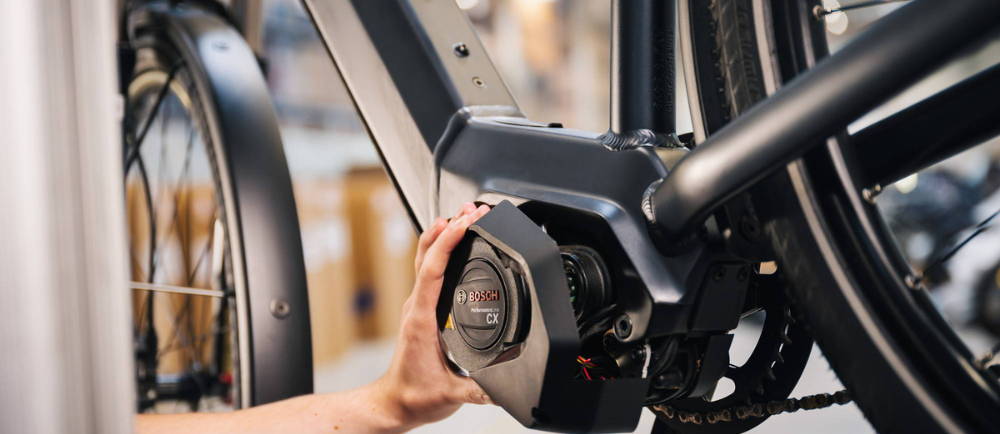 Bosch mid-drive e-Bike motor cover