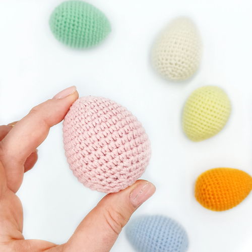 PAASEI Patroon PDF Ei - Amigurumi Haak Ei Patroon Amigurumi Ei Paasei Haak Paasdecoratie Beginner Haak Paaspatroon