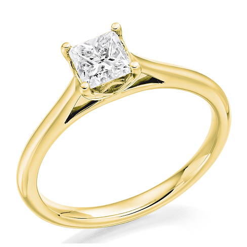 Diamond solitaire engagement rings - Pobjoy Diamonds