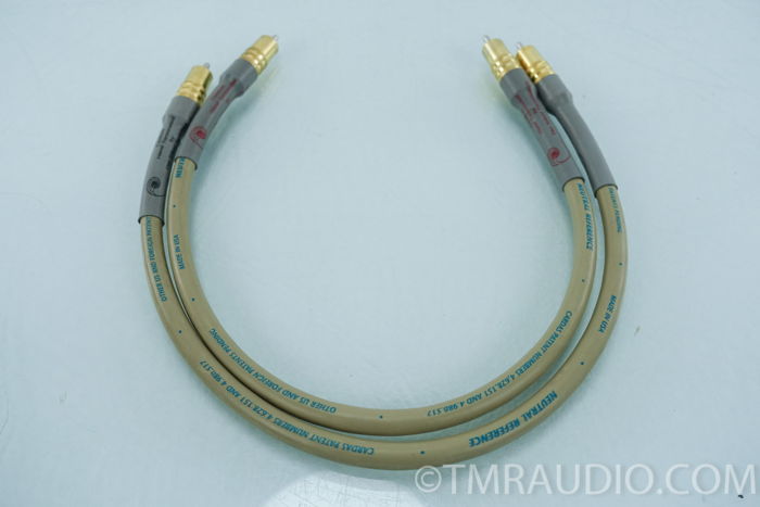 Cardas Neutral Reference RCA Cables; 5 meter Pair Inter...