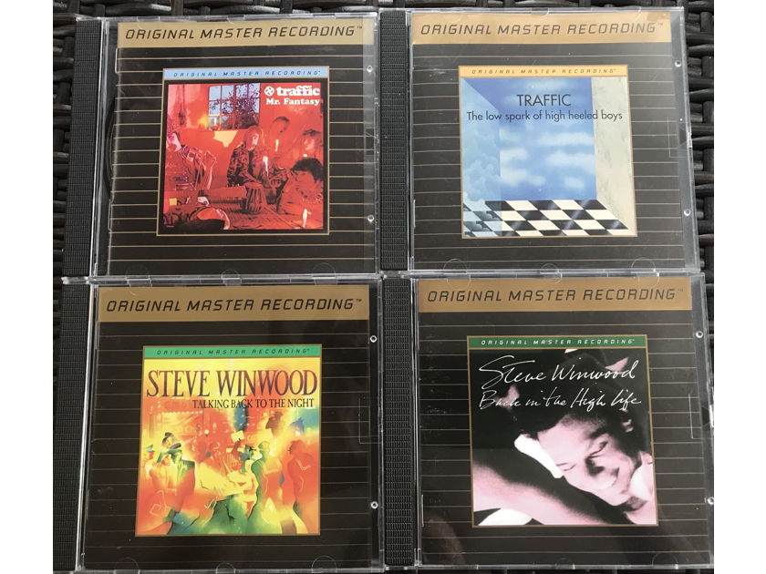 Steve Winwood & Traffic MFSL Gold CDs Various