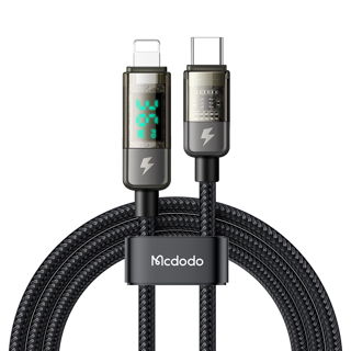 الكيبل الذكي بشاشة رقمية من ماكدودو (Mcdodo 36W Digital Pro Cable)