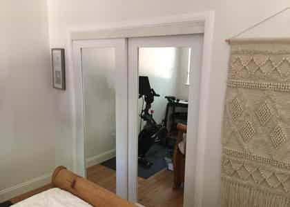 Beautiful Mirror  Makeover with 4 Shaker Interior Doors in Fair Oaks CA