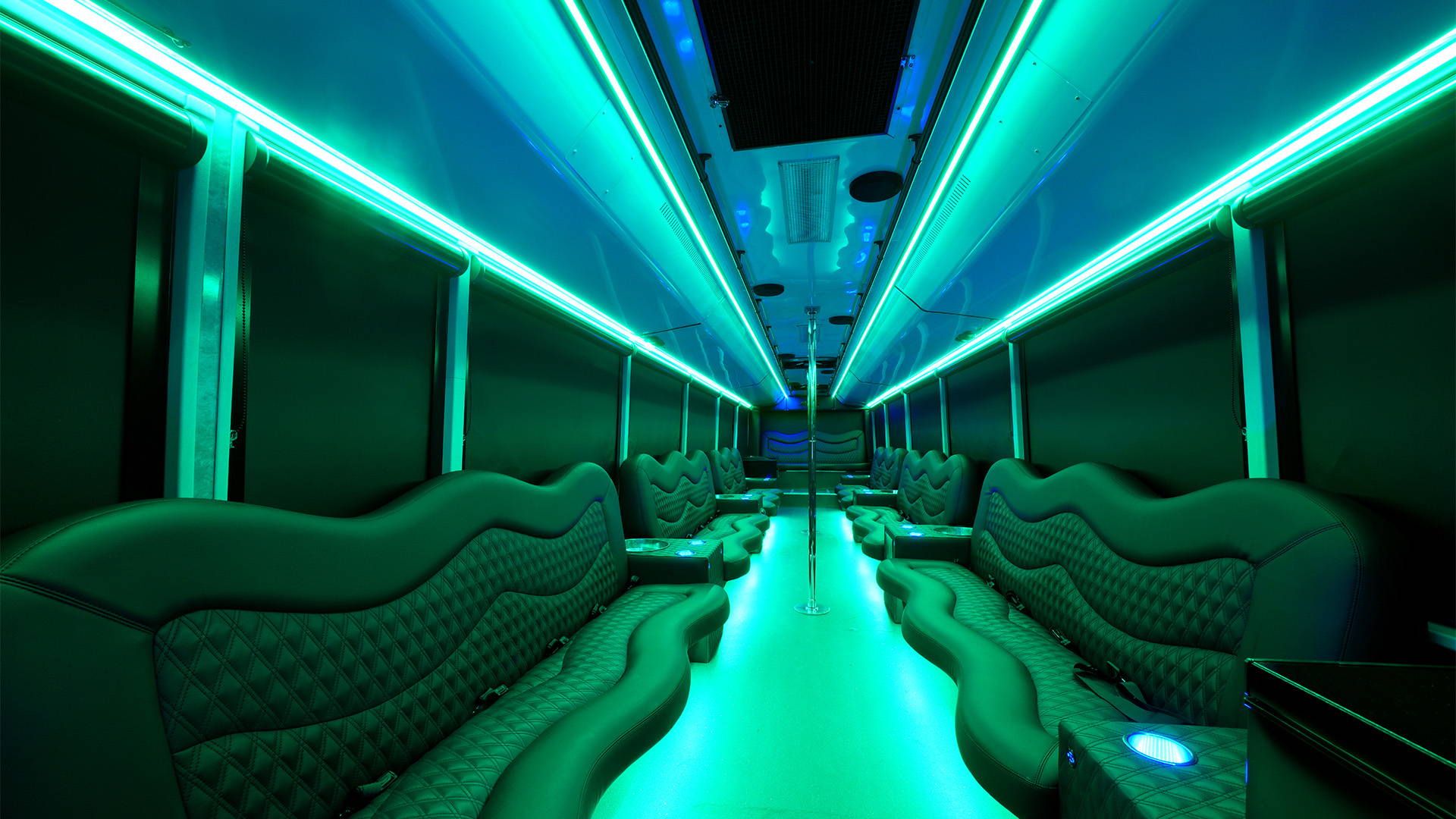 Havit Commercial 120LED RGB IP20 Chasing LED Strip interior in turquoise