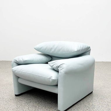 Maralunga Sessel von Vico Magistretti für Cassina