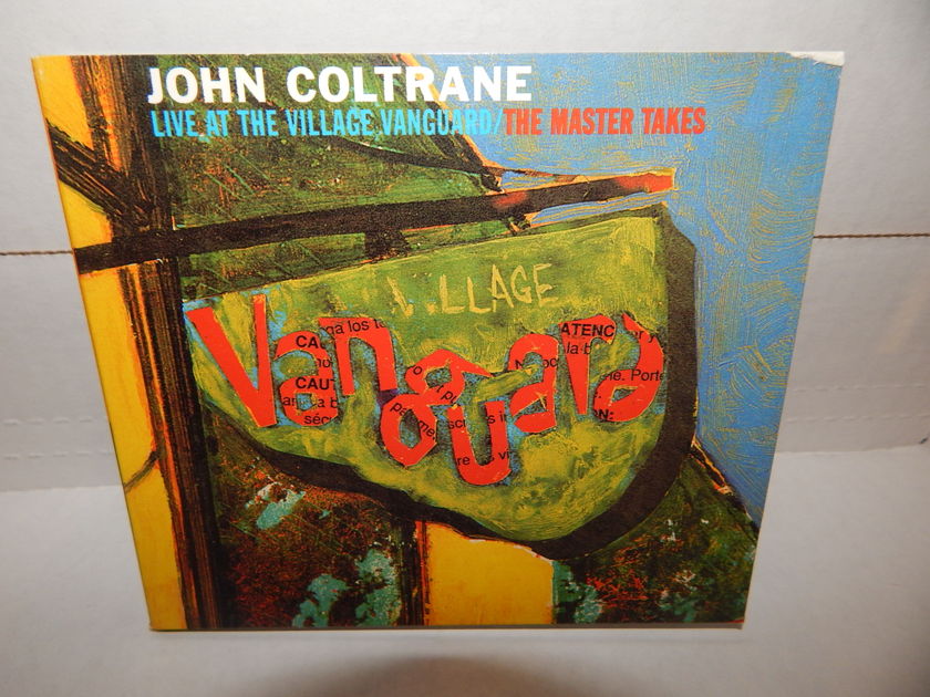 JOHN COLTRANE 'LIVE' AT THE VILLAGE VANGUARD - THE MASTER TAKES Eric Dolphy McCoy Tyner Elvin Jones '97 Impulse Trifold w/Booklet NM CD
