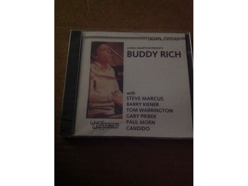 Buddy Rich - Lionel Hampton Presents Buddy Rich Who's Who In Jazz Records Sealed CD