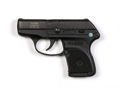 Ruger LCP Pistol .380 Auto, 6 RD Mag, Black W/Team NWTF Engraving Used