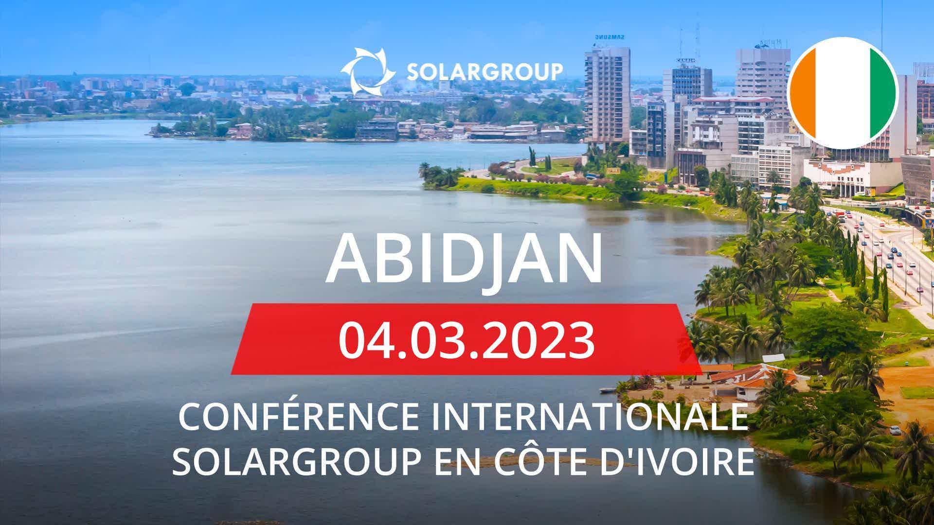 Conférence SOLARGROUP à Abidjan : demain déjà !