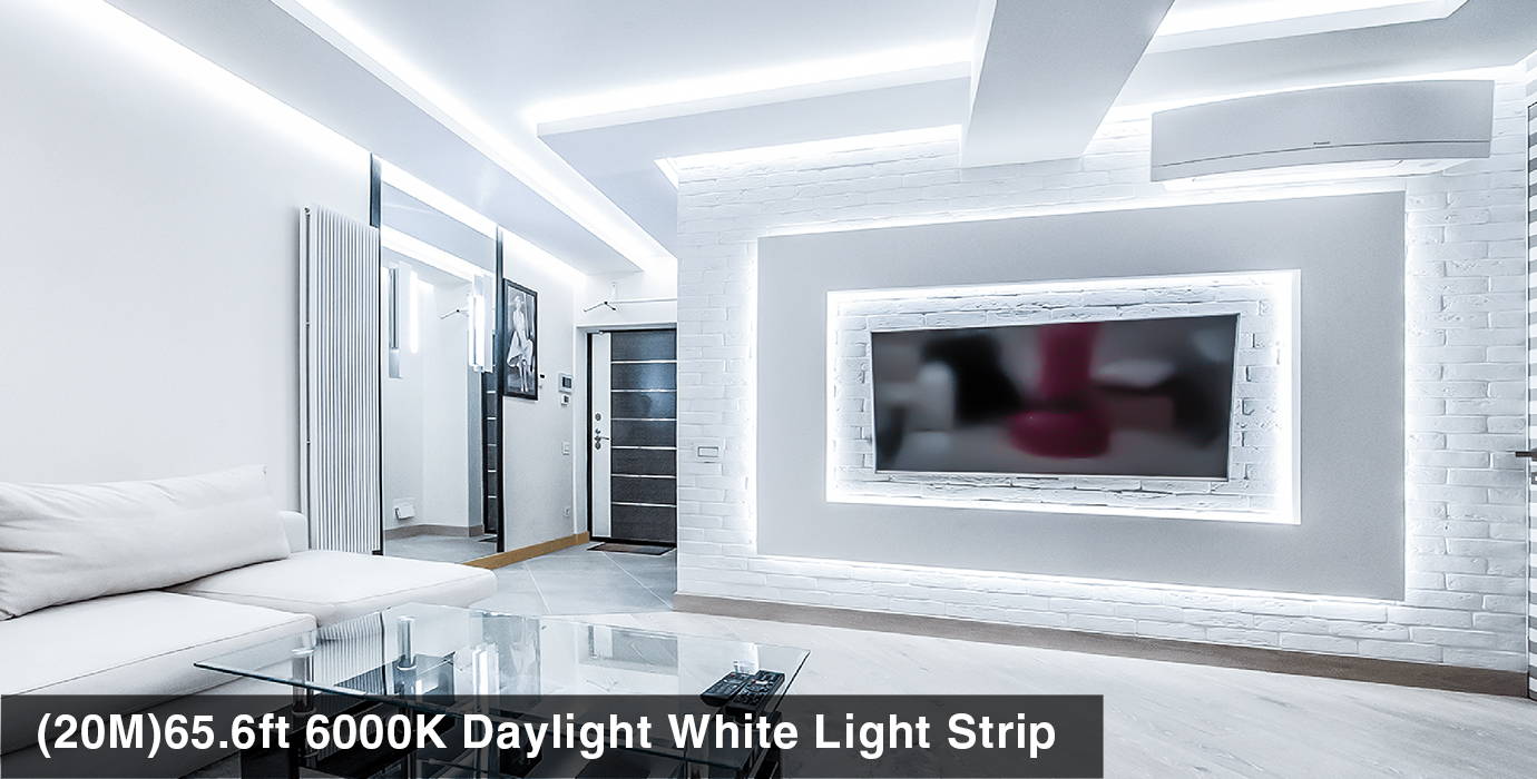 cool white 6000k led tape light